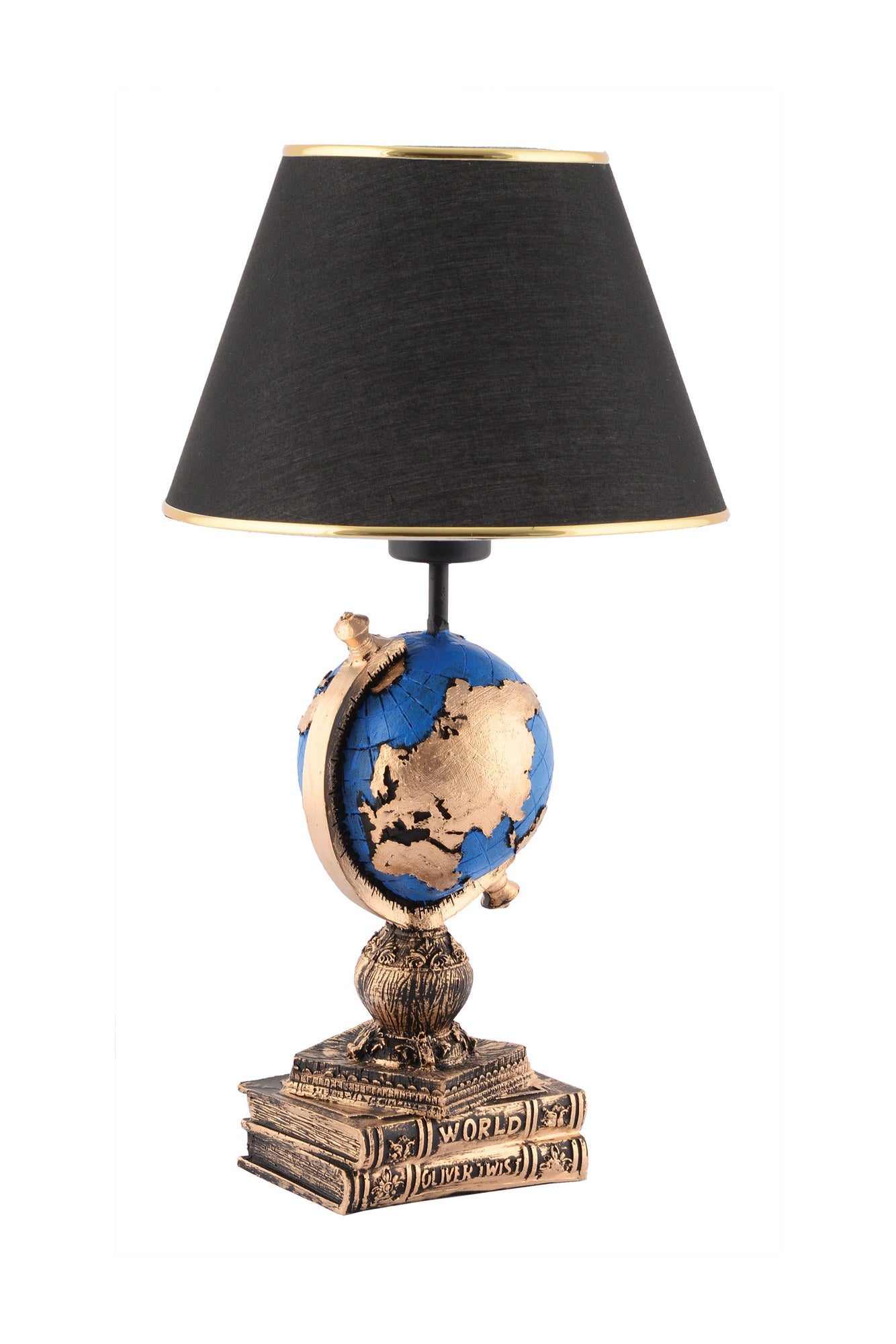 Candeeiro de mesa-World-Preto
Azul
Dourado