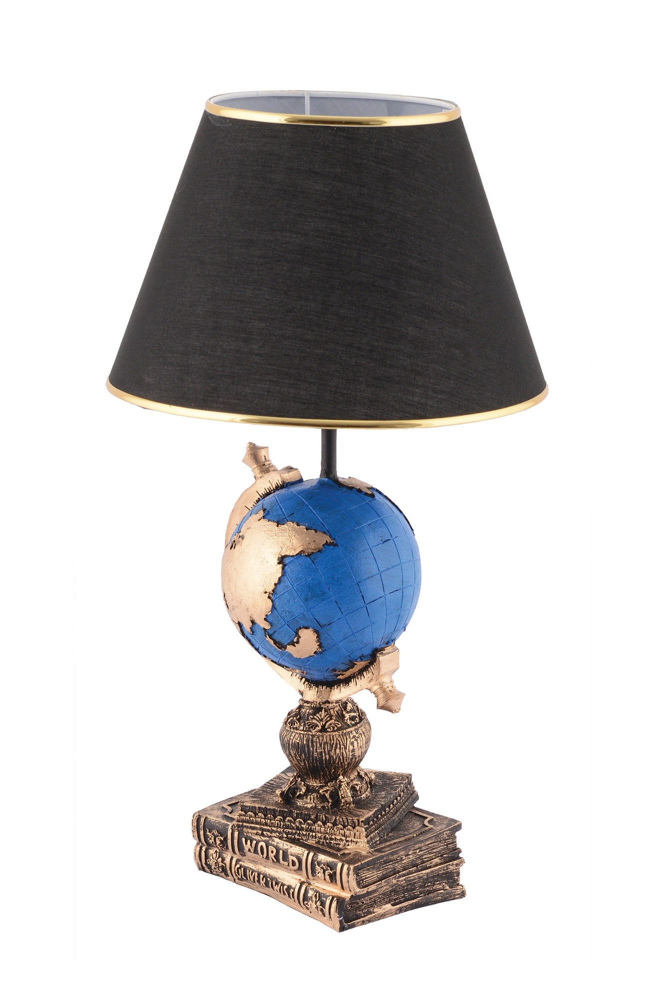 Candeeiro de mesa-World-Preto
Azul
Dourado