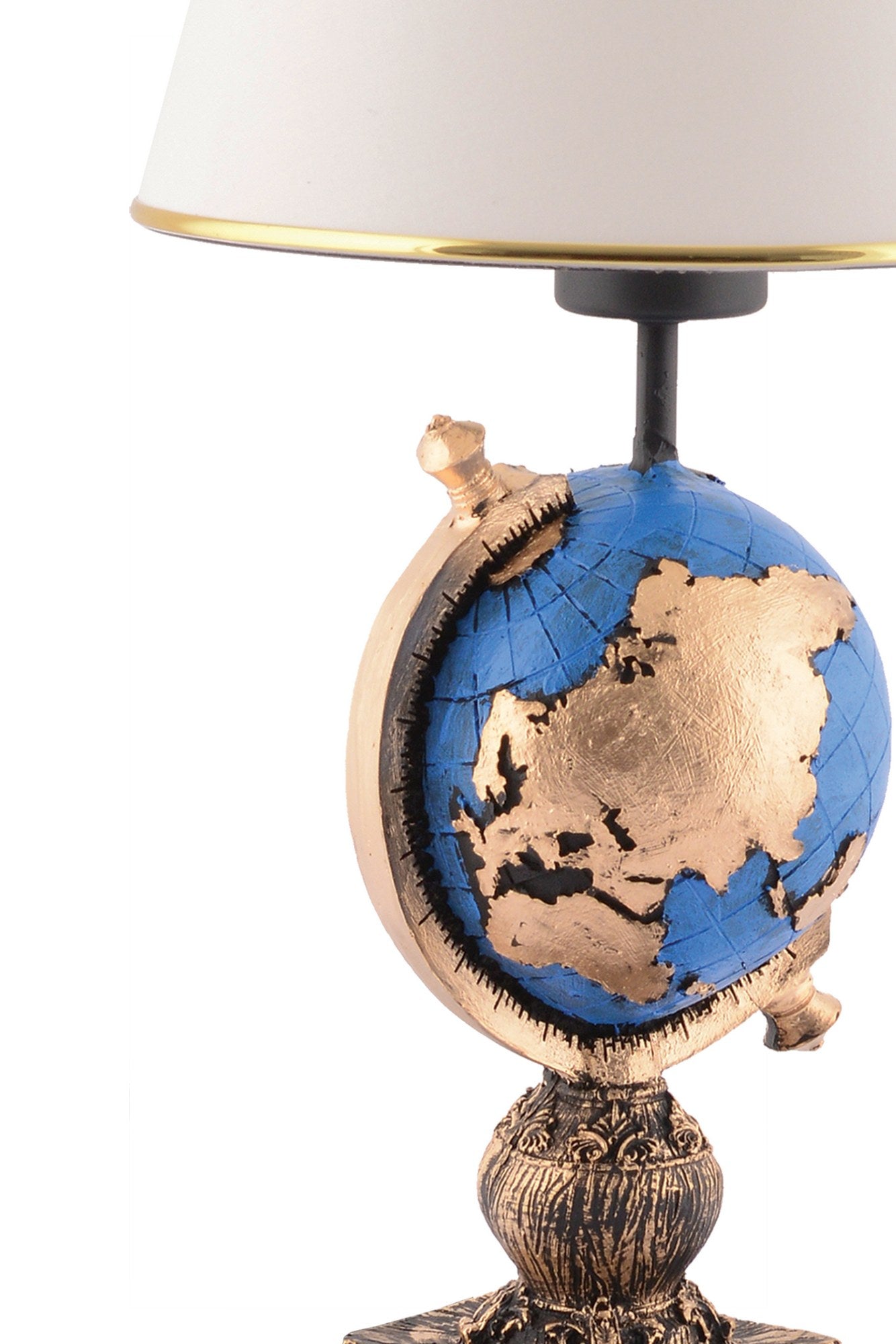 Candeeiro de mesa-World-Preto
Branco
Dourado