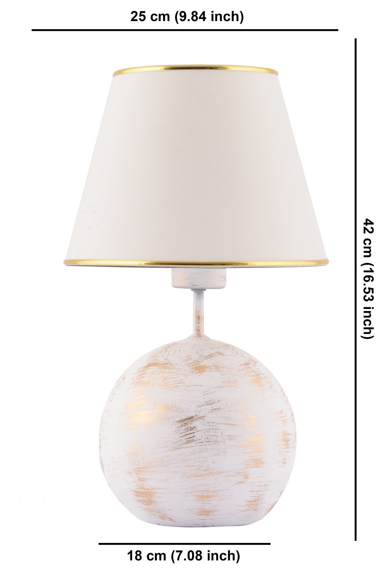 Candeeiro de mesa-Balloon-Branco
Ouro