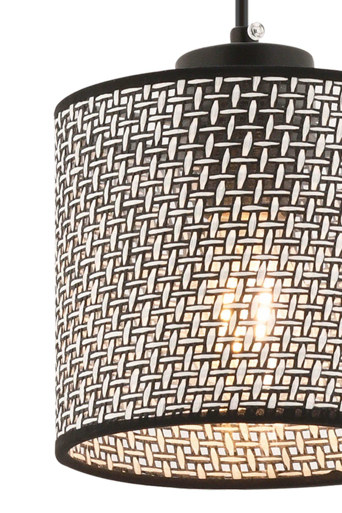 Candeeiro de Teto – 50 cm – Cinza – Metálico