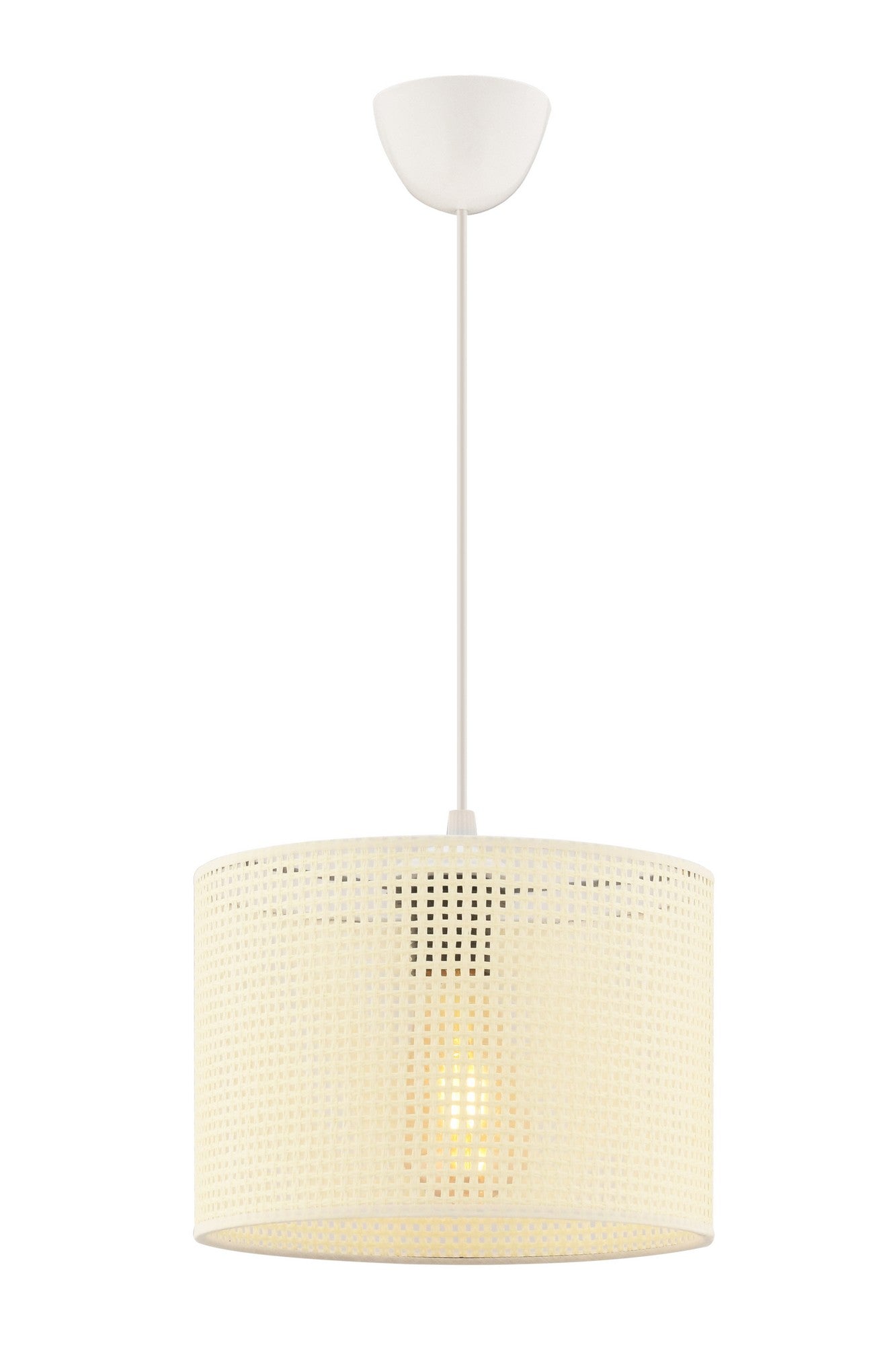 Candeeiro de Teto – 25 cm x 25 cm – Branco – Metal