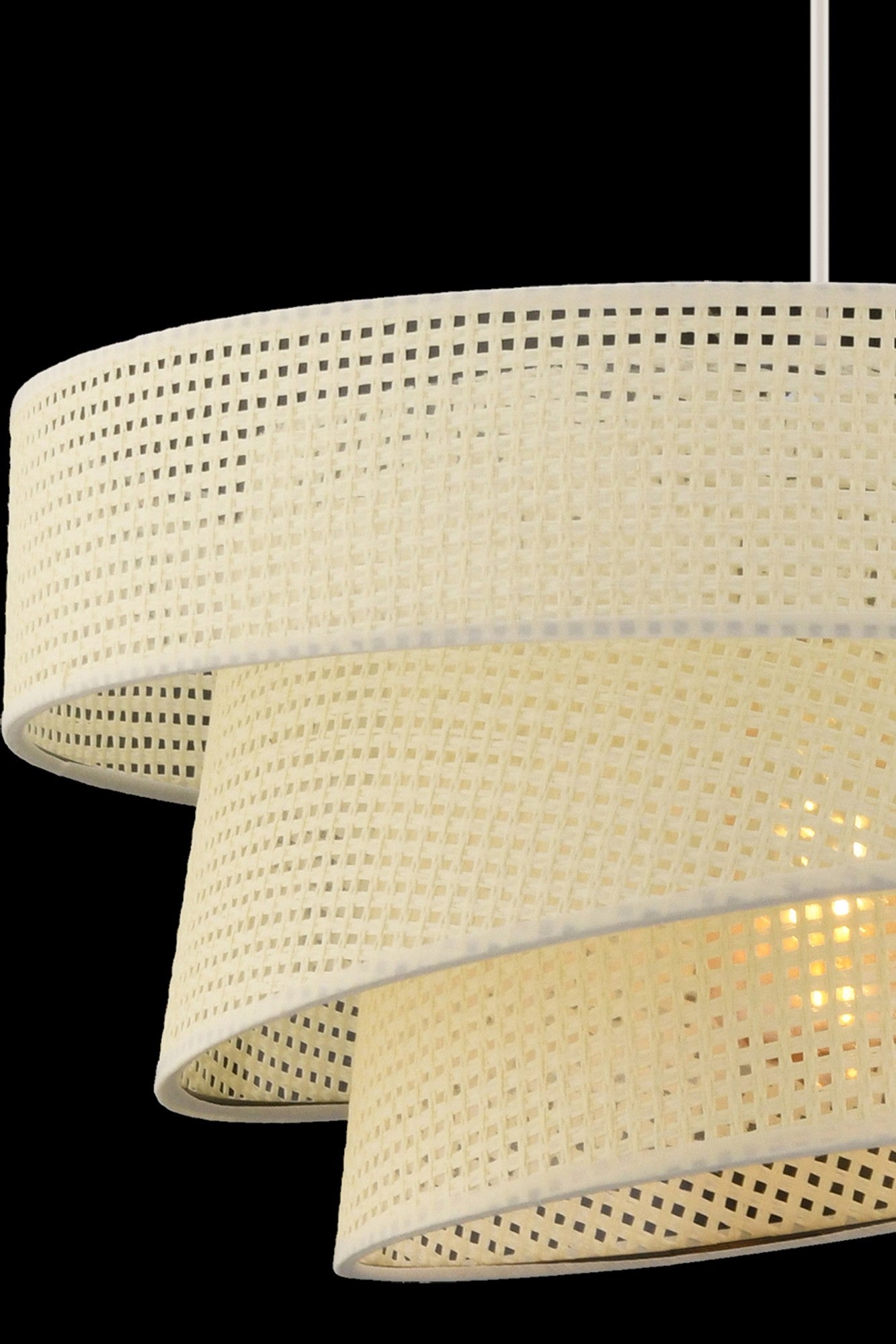 Candeeiro de Teto – 72 cm – Branco – Metal