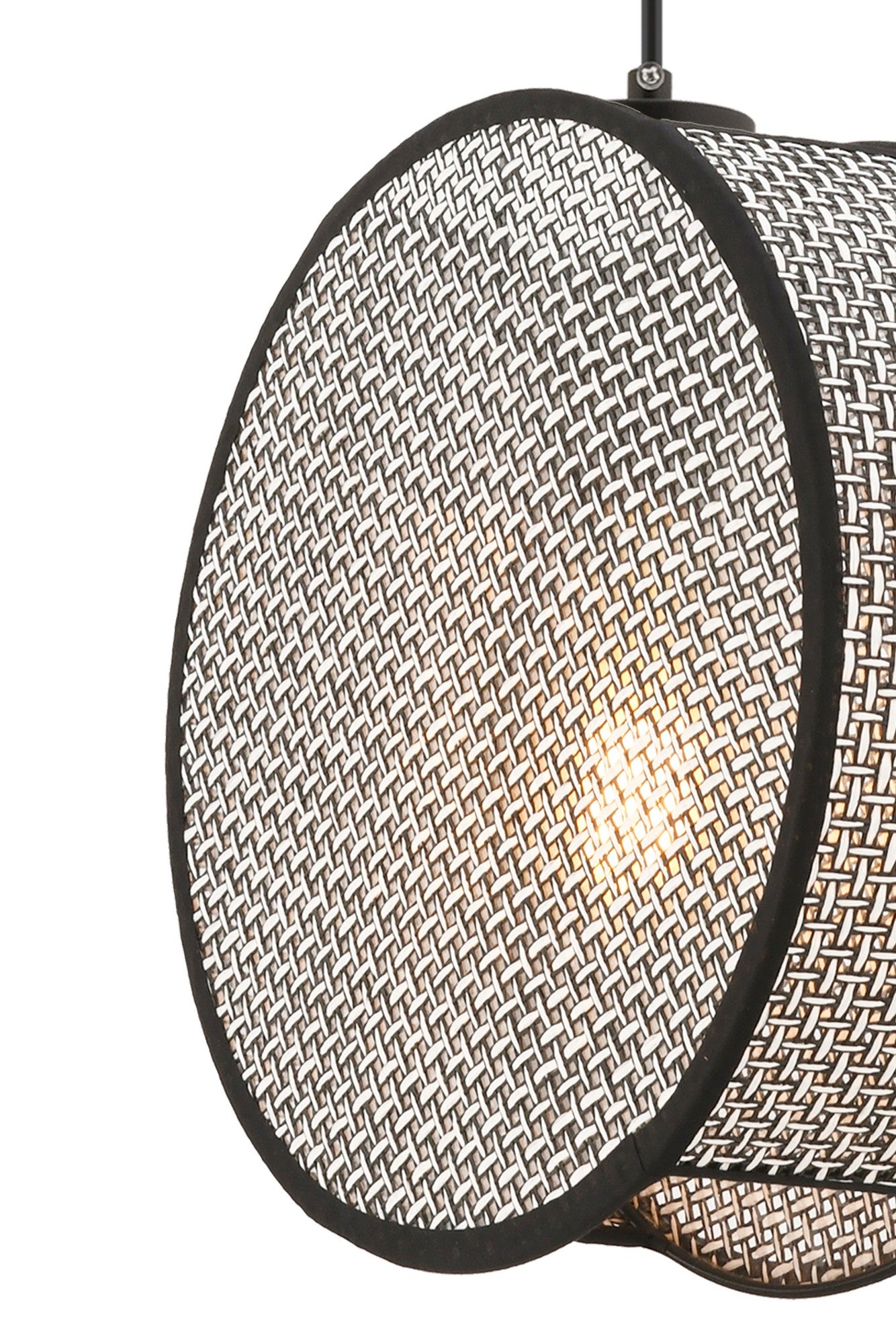 Candeeiro de Teto – 75 cm – Cinza – Metal