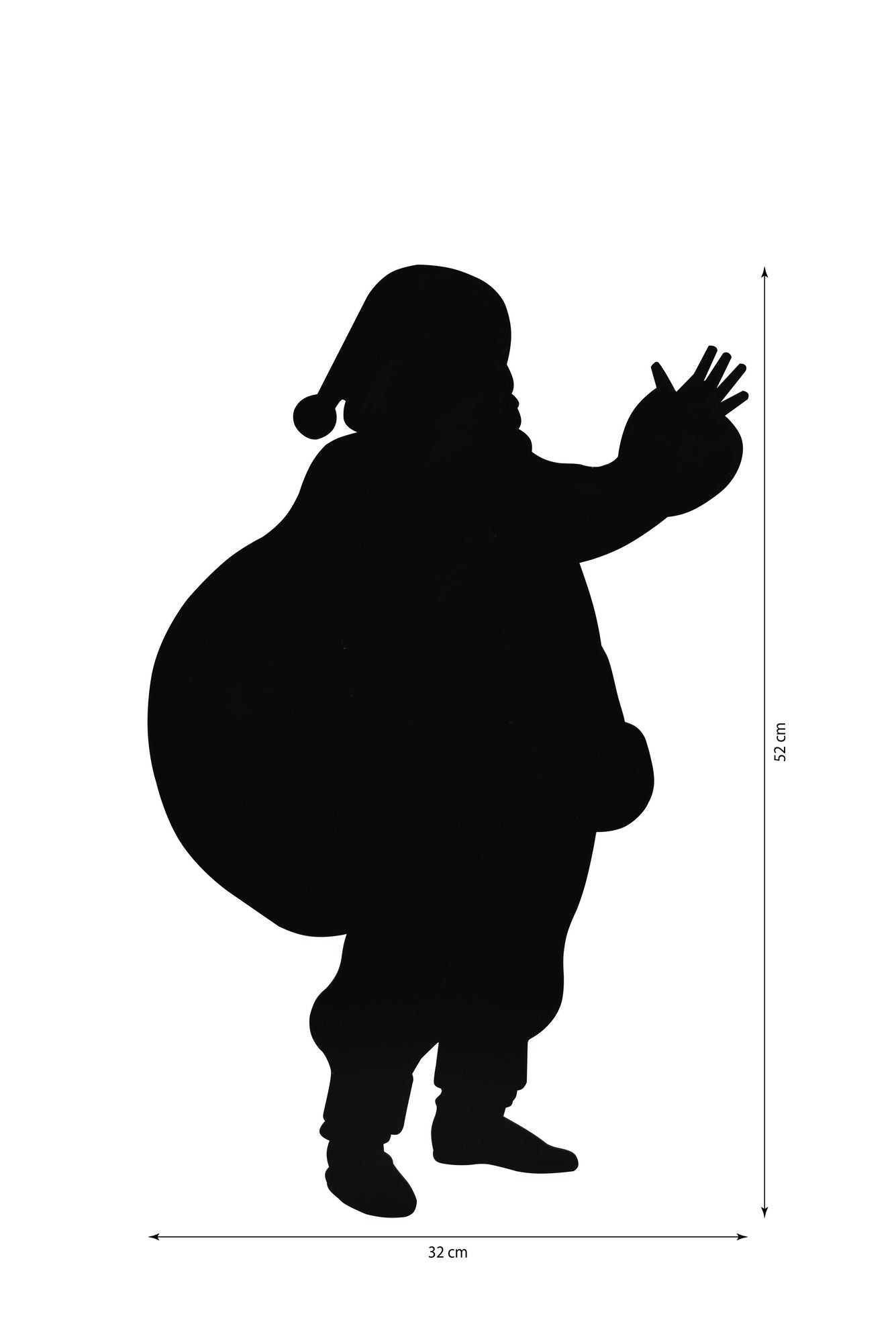 Candeeiro LED Santa Claus 2 Yellow - Iluminação Decorativa de Luxo