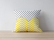Capa de almofada – 43 x 43 cm – Multicolorido – 50% poliéster e 50% algodão
