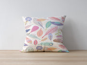 Capa de almofada – 43 x 43 cm – Multicolorido – 50% poliéster / 50% algodão