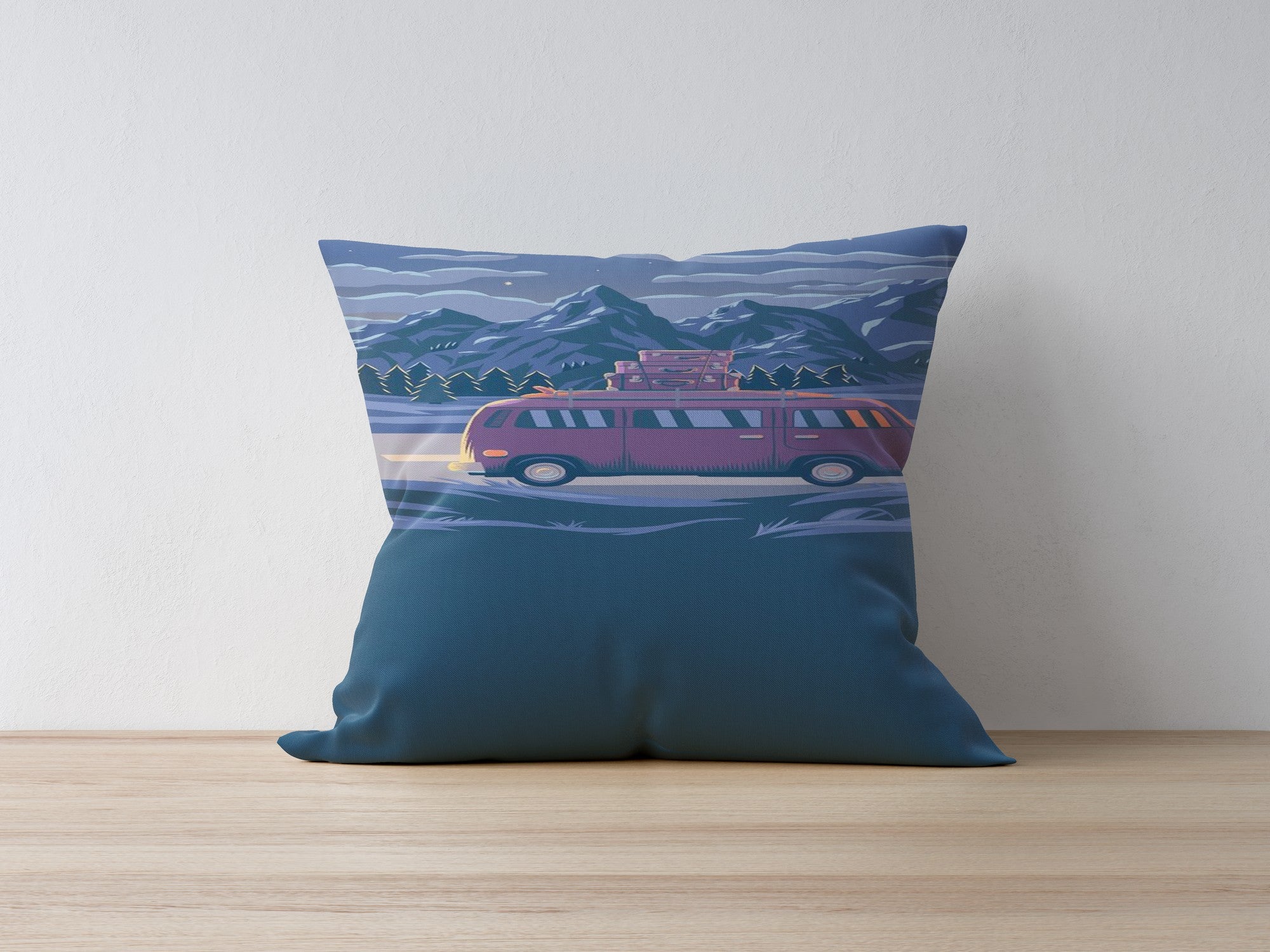 Capa de Almofada – 43 x 43 cm – Multicolorido – 50% Poliéster / 50% Algodão