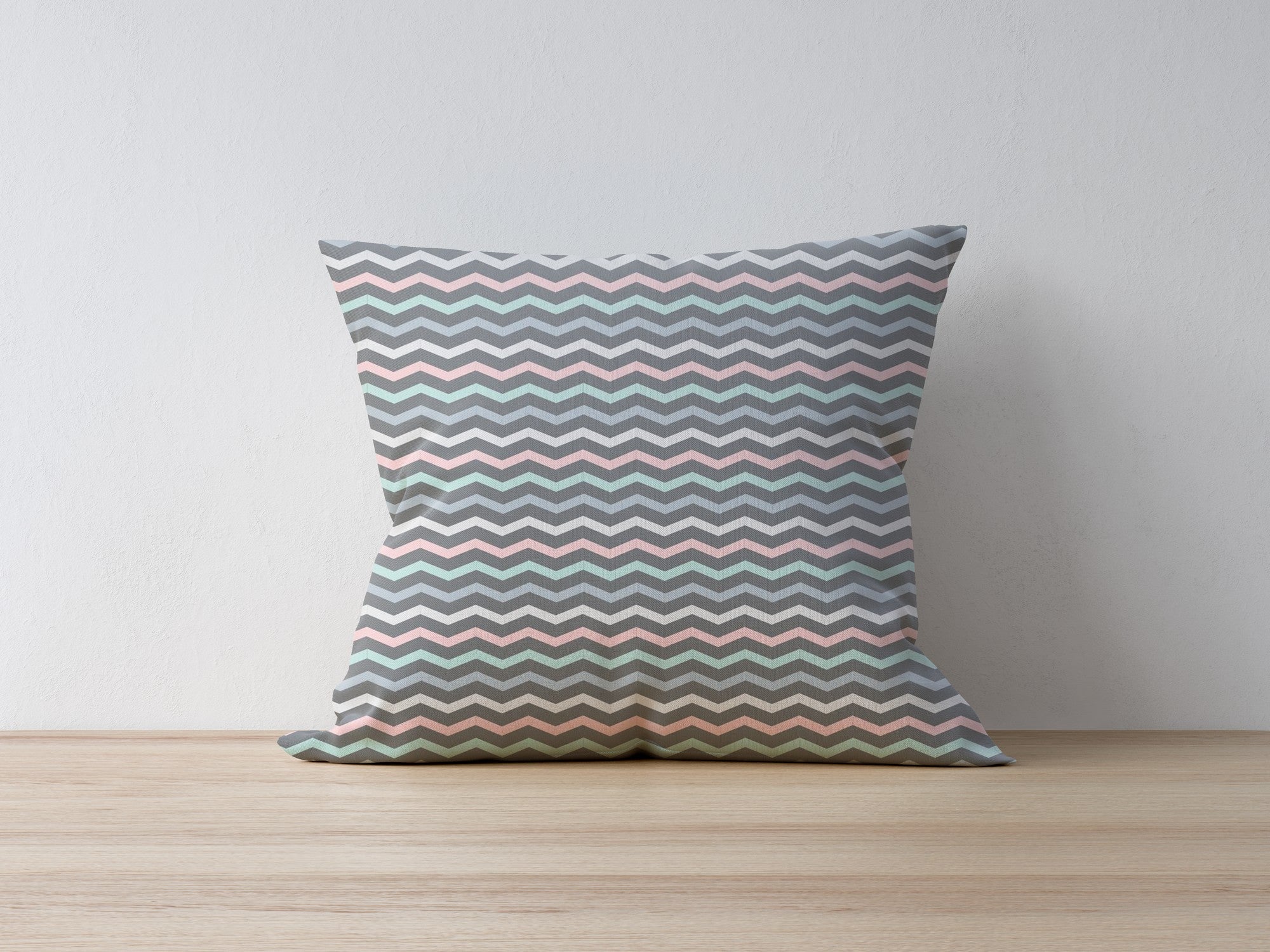 Capa de Almofada – 43 x 43 cm – Multicolorido – 50% Poliéster / 50% Algodão