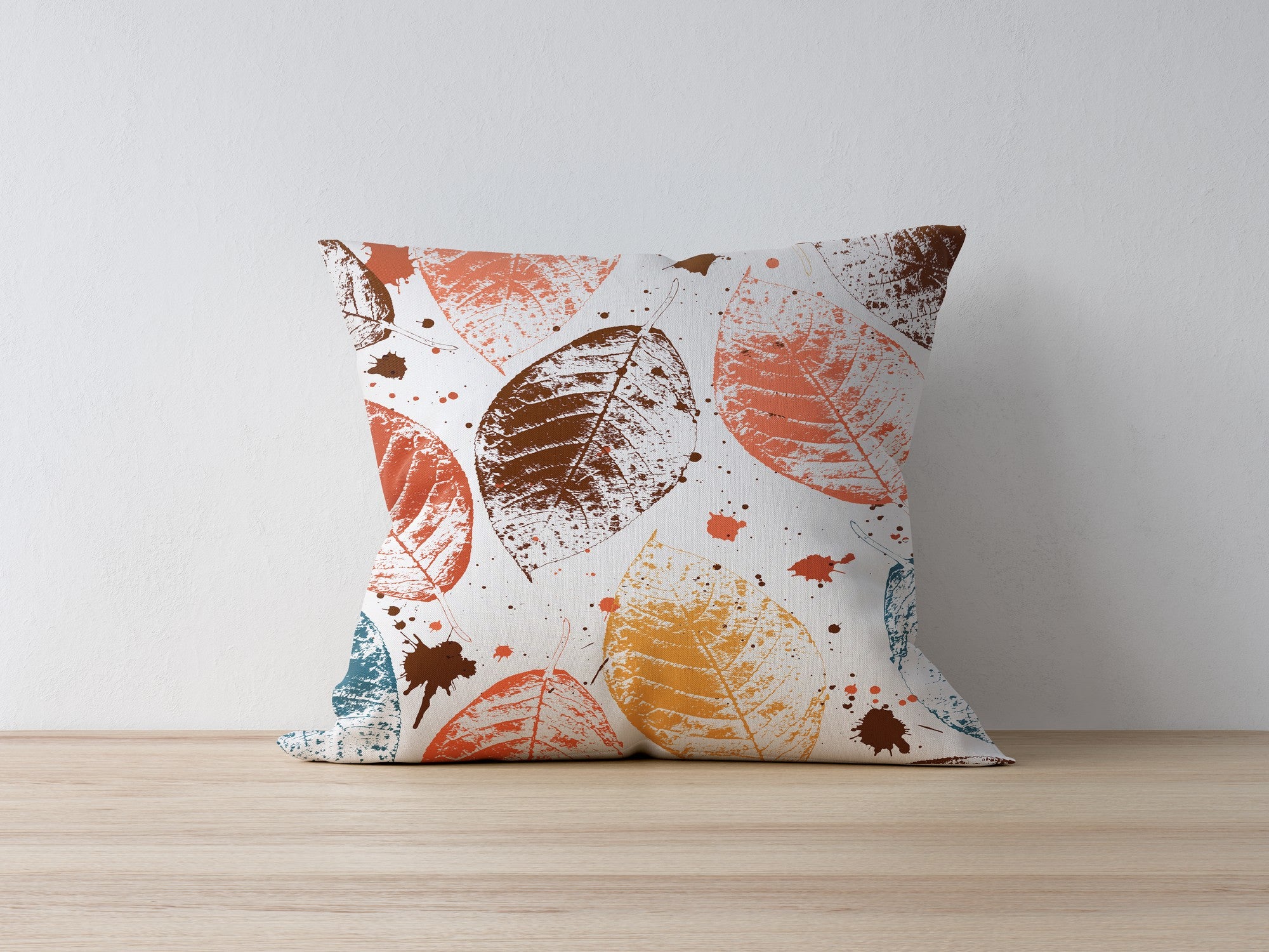 Capa de Almofada – 43 x 43 cm – Multicolorido – Polyester e Algodão