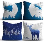 Conjunto de almofadas – 43 x 43 cm – Multicolorido – 50% Algodão, 50% Poliéster