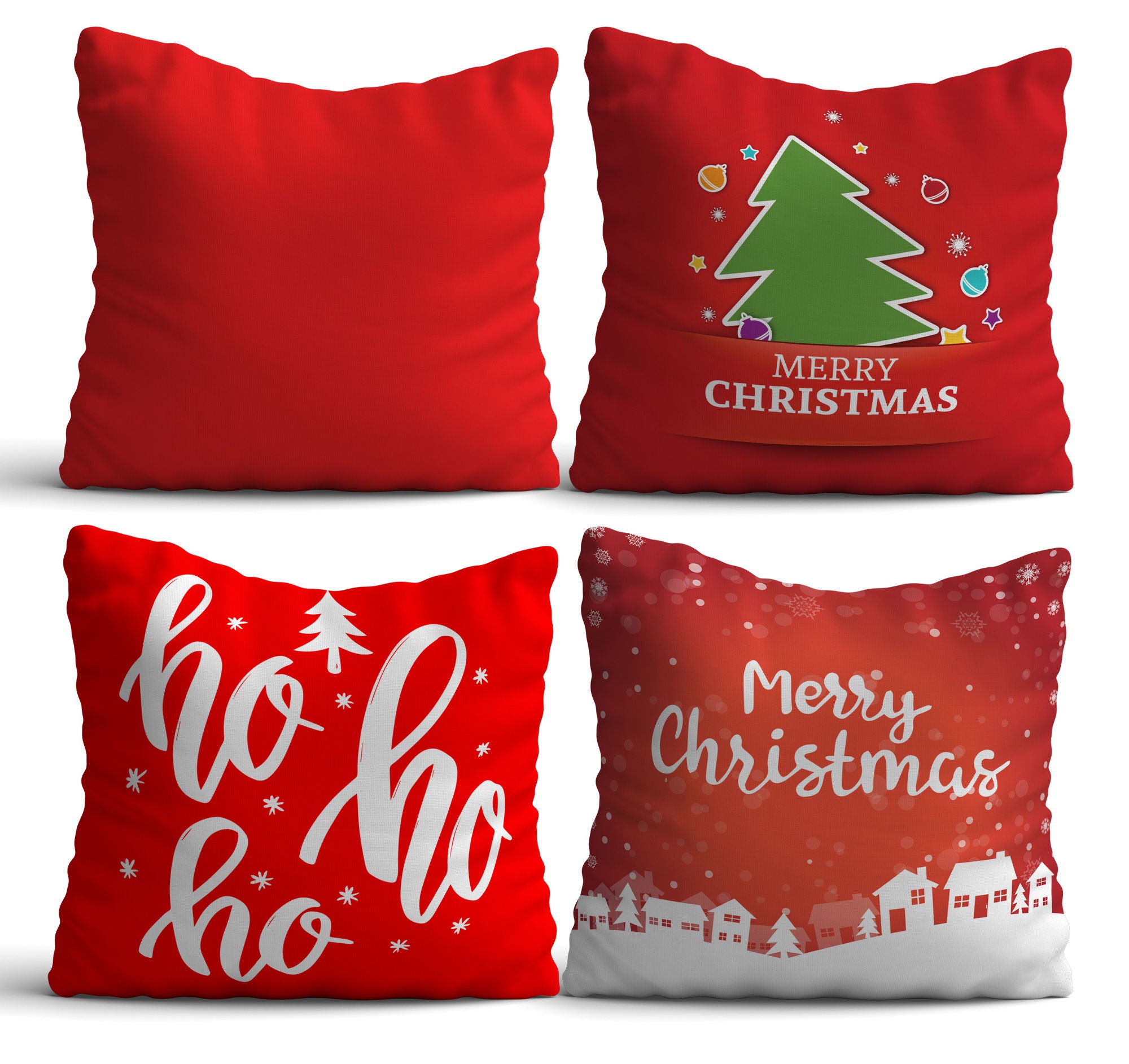 Conjunto de almofadas – 43 x 43 cm – Multicolorido – Algodão/Poliéster
