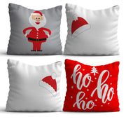 Conjunto de almofadas – 43 x 43 cm – Multicolorido – Algodão e Poliester