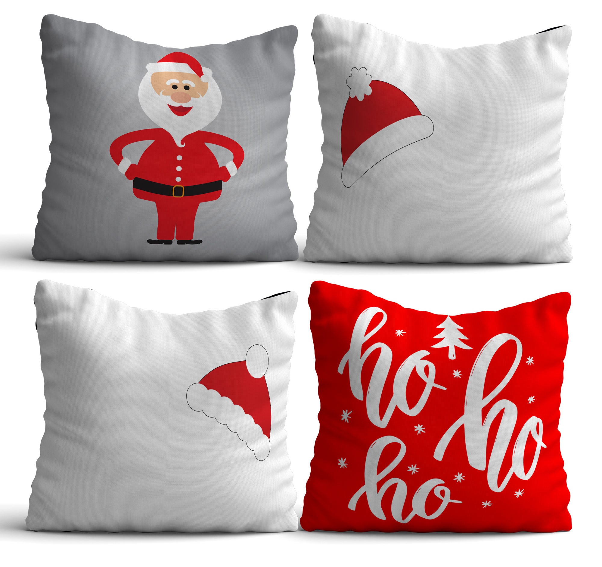 Conjunto de almofadas – 43 x 43 cm – Multicolorido – Algodão e Poliester
