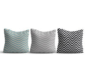 Conjunto de almofadas – 43 x 43 cm – Multicolorido – 50% Algodão / 50% Poliéster