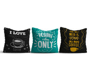 Conjunto de almofadas – 43 x 43 cm – Multicolorido – Algodão e poliéster