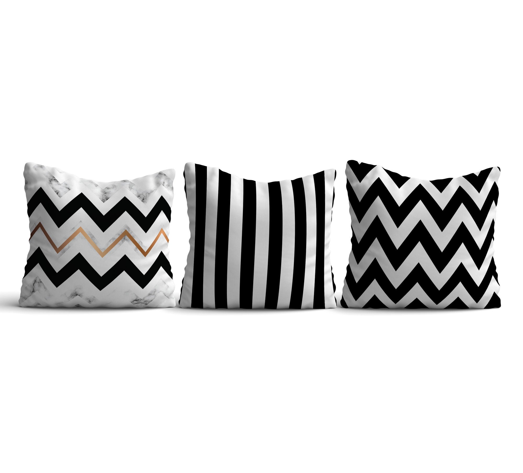 Conjunto de almofadas – 43 x 43 cm – Multicolorido – Algodão/Poliéster