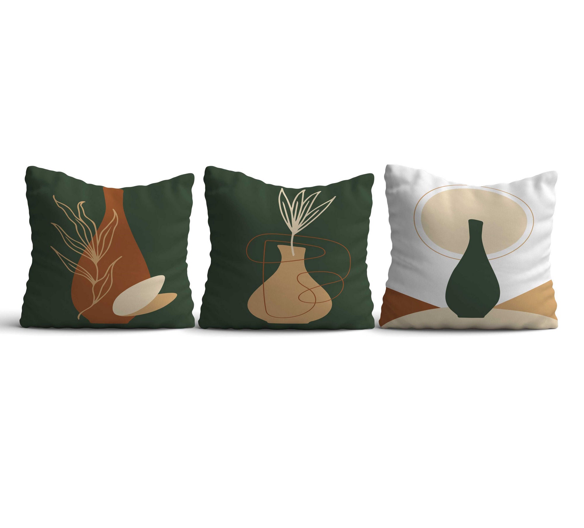 Conjunto de almofadas – 43 x 43 cm – Multicolorido – Algodão e poliéster