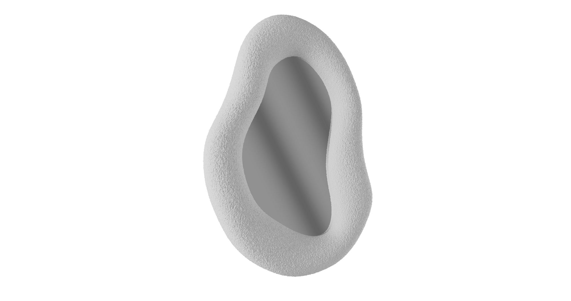 Espelho Decorativo-Wabi Sabi Eclipse-Branco