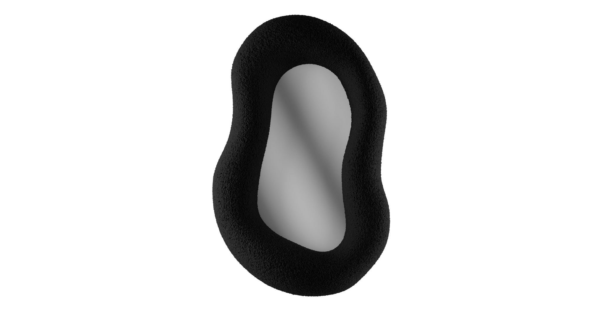 Espelho Decorativo-Wabi Sabi Wabi-Preto
