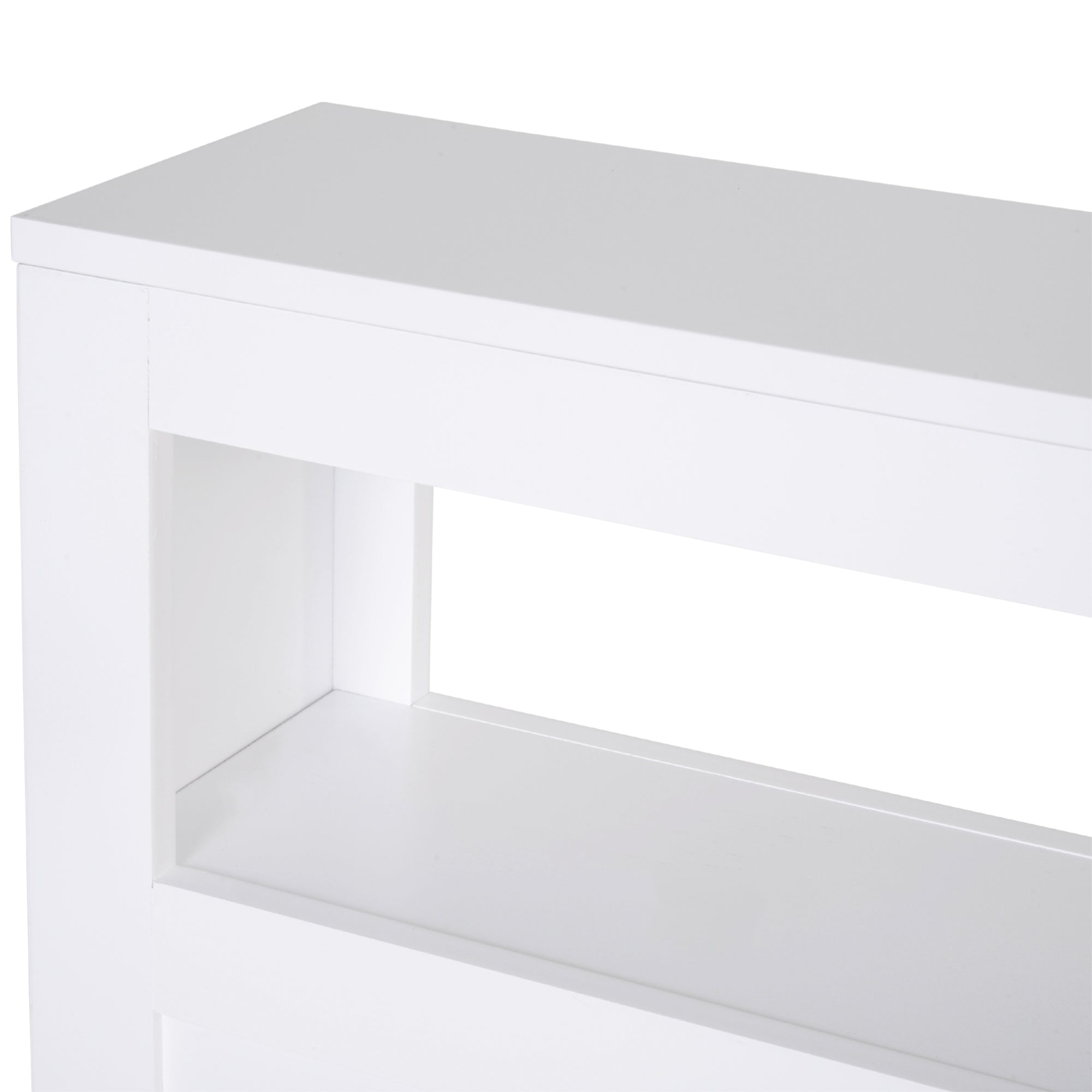 Móvel Auxiliar de Casa de Banho – 16x52x71,5 cm – Branco – MDF