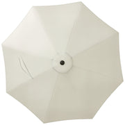 Toldo de Substituição Ø295 cm Creme Branco para Chapéu de Sol