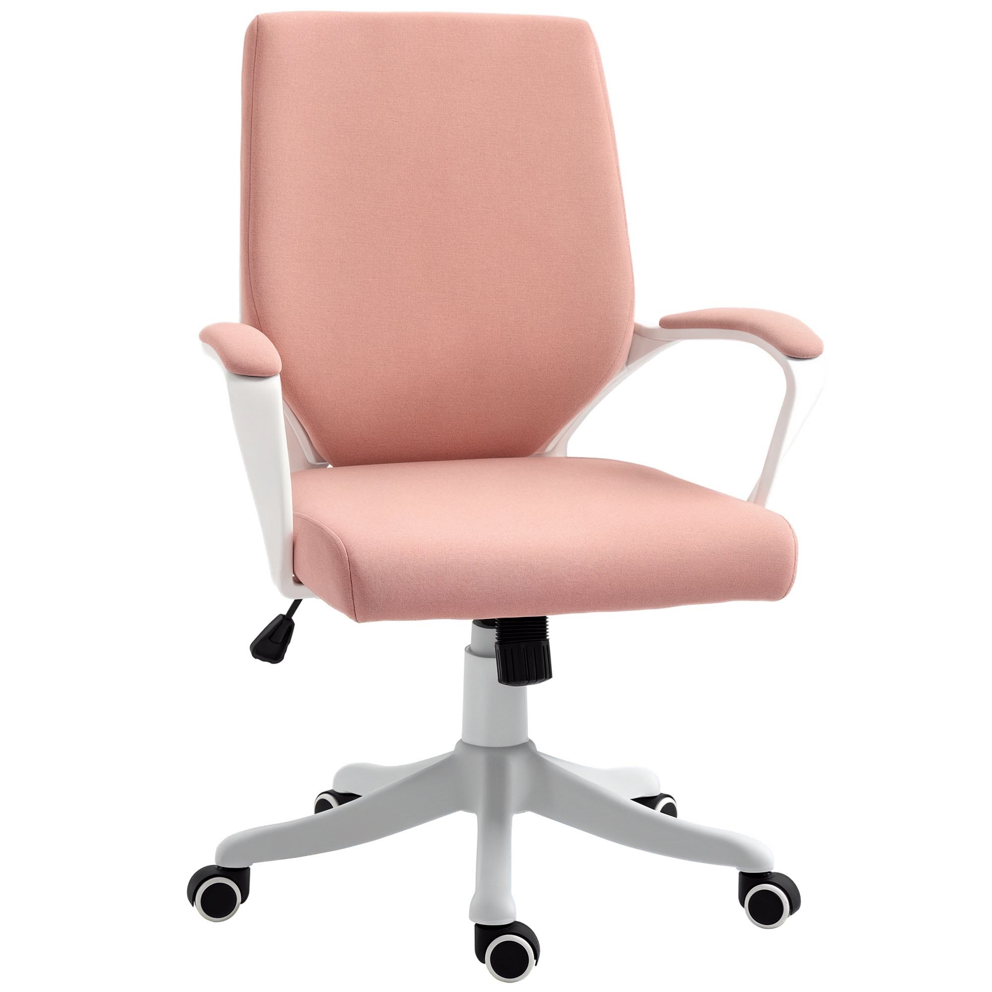 Cadeira de Escritório Ergonómica Rosa 62x69x92-100 cm