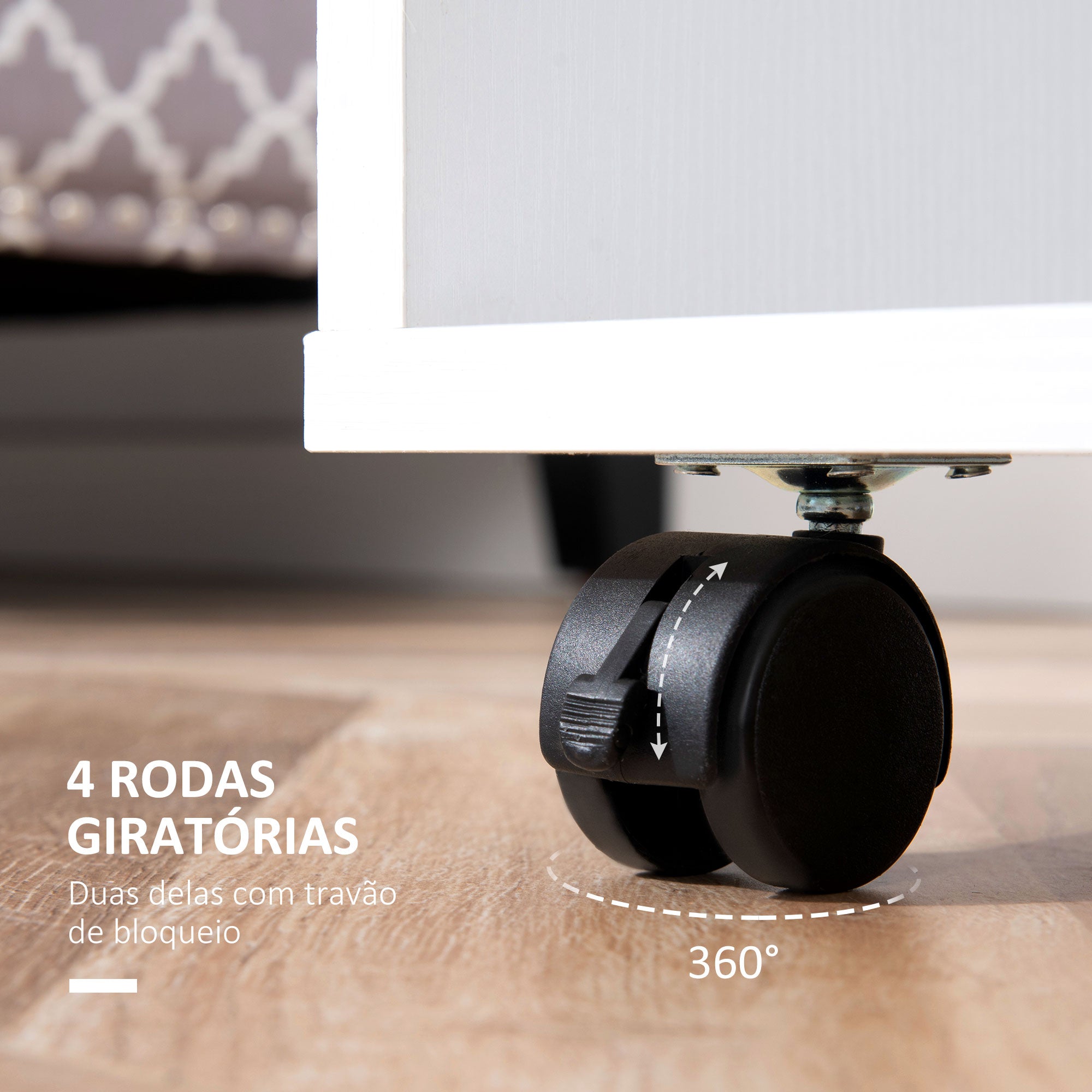 Roupeiro Aberto Branco 60x40x128 cm - Barra para Pendurar e Prateleiras Organizadoras