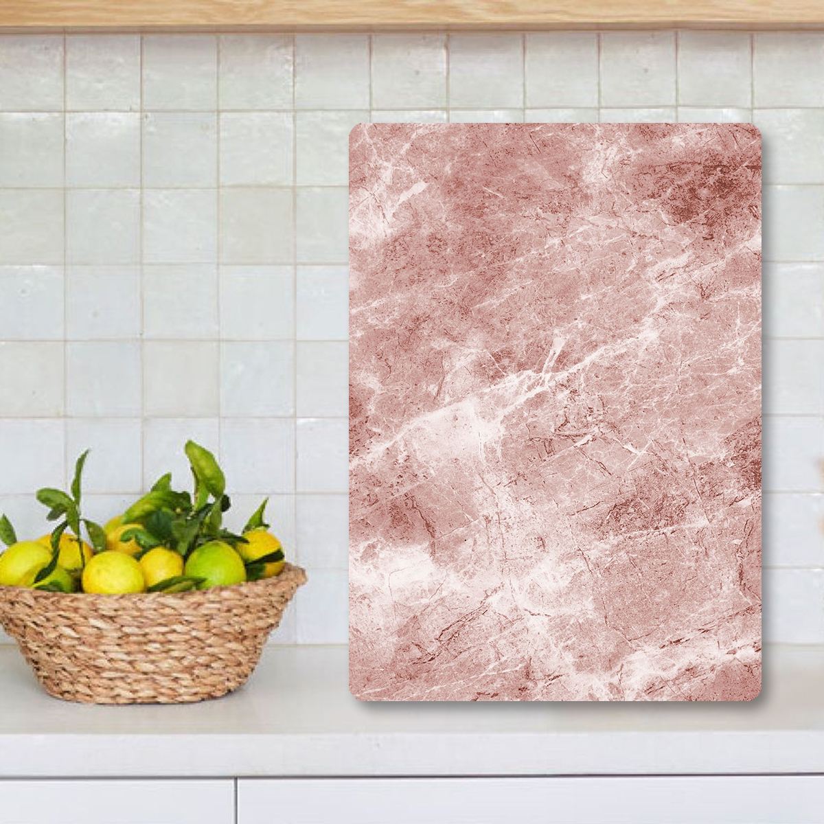 Tábua de Corte – 30 x 40 cm – Multicolorido – Vidro Temperado