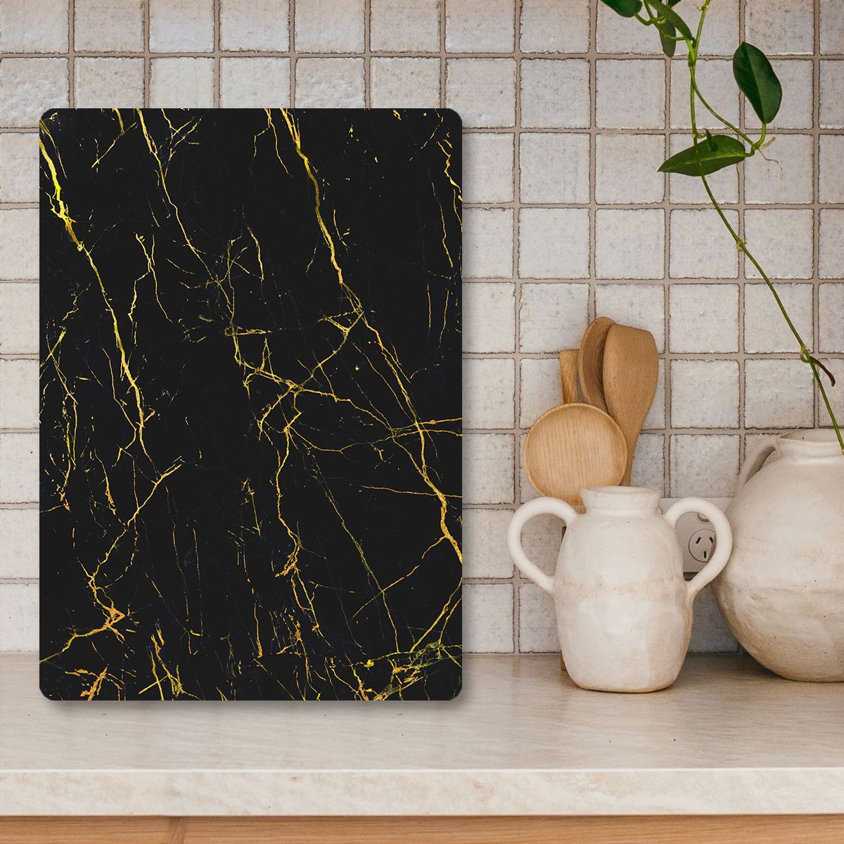 Tábua de Corte – 30 x 40 cm – Multicolorido – Vidro Temperado