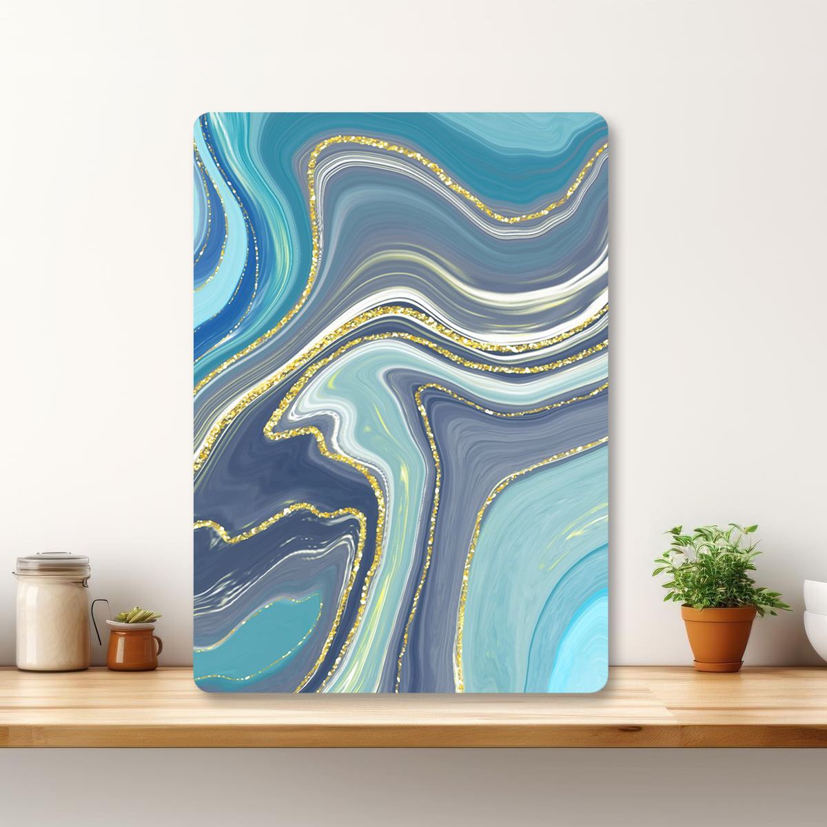 Tábua de Corte – 20 x 30 cm – Multicolorido – Vidro Temperado