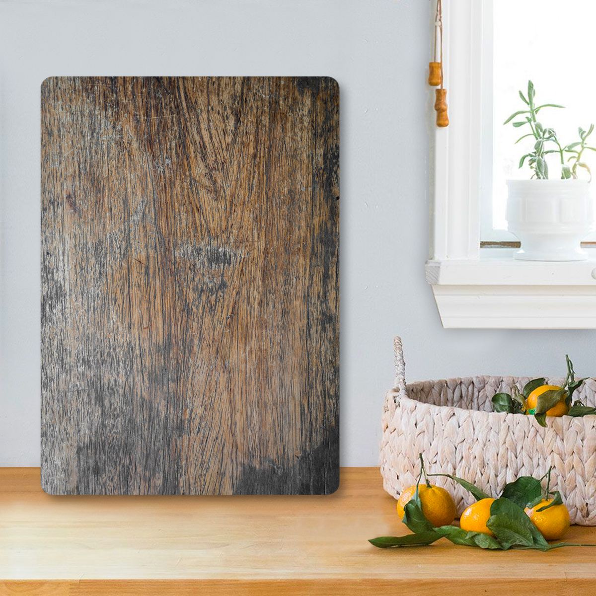 Tábua de Corte – 30 x 40 cm – Multicolorido – Vidro Temperado