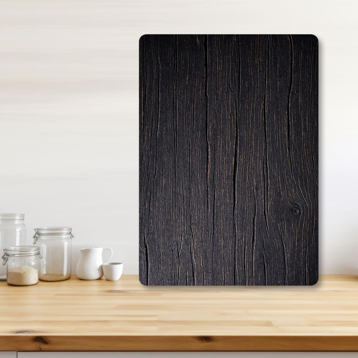 Tábua de corte em vidro temperado – 20 x 30 cm – Multicolorido