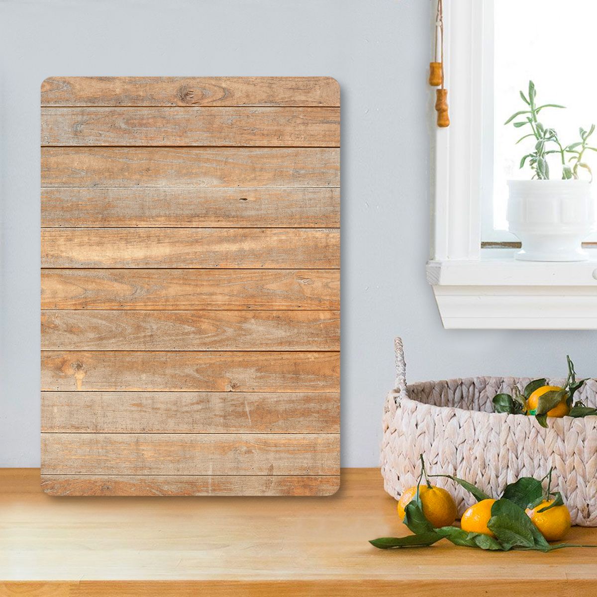 Tábua de Corte de Vidro Temperado – 20 x 30 cm – Multicolorido