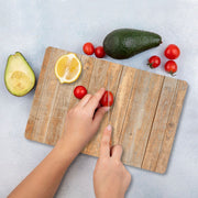 Tábua de corte – 30 x 40 cm – Multicolorido – vidro temperado