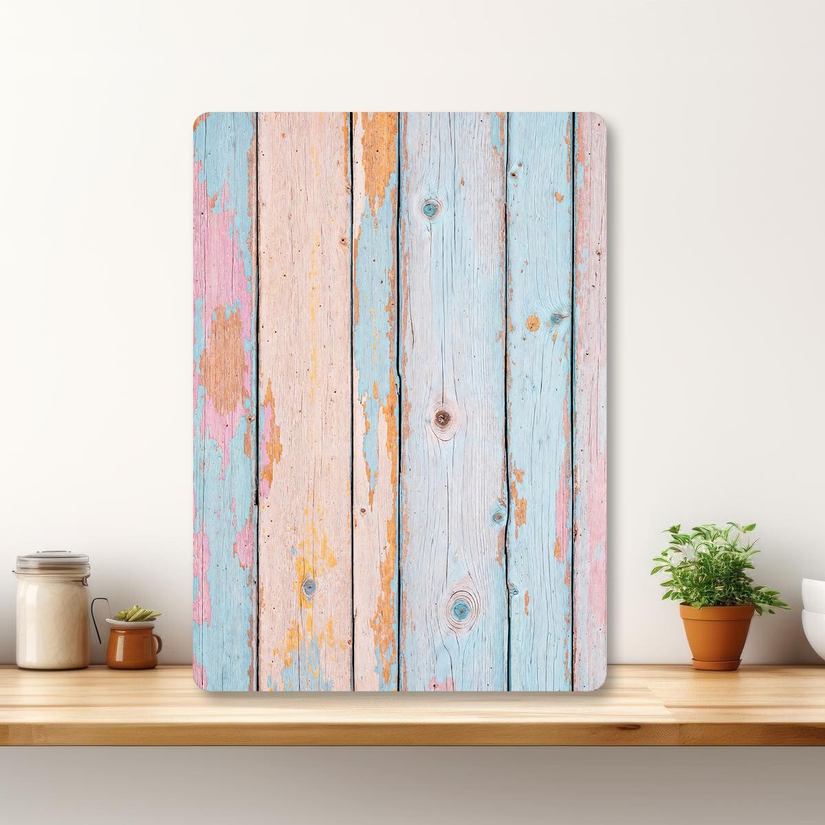 Tábua de Corte – 20 x 30 cm – Multicolorido – Vidro Temperado