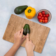 Tábua de corte – 30 x 40 cm – Multicolorido – Vidro Temperado