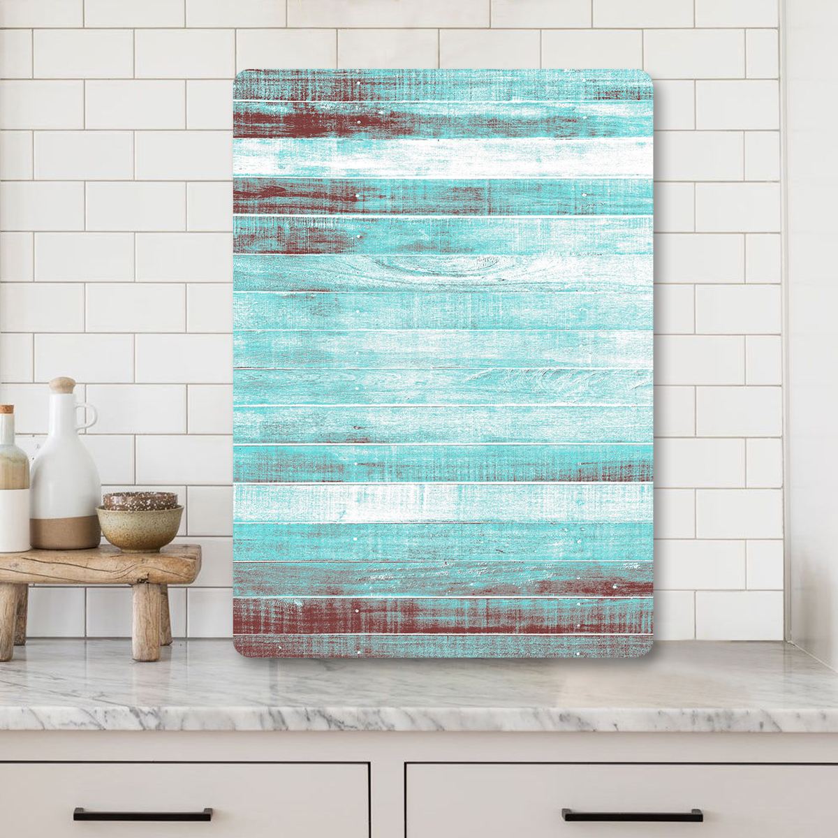 Tábua de Corte – 20 x 30 cm – Multicolorido – Vidro Temperado