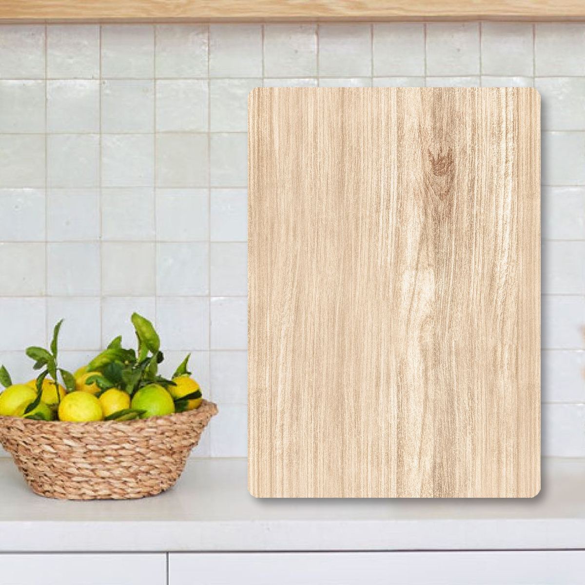 Tábua de corte – 20 x 30 cm – Multicolorido – Vidro temperado