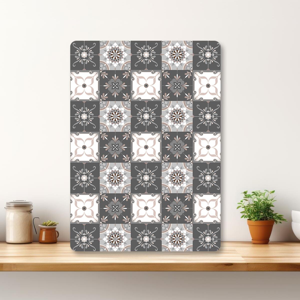 Tábua de Corte em Vidro Temperado – 30 x 40 cm – Multicolorido