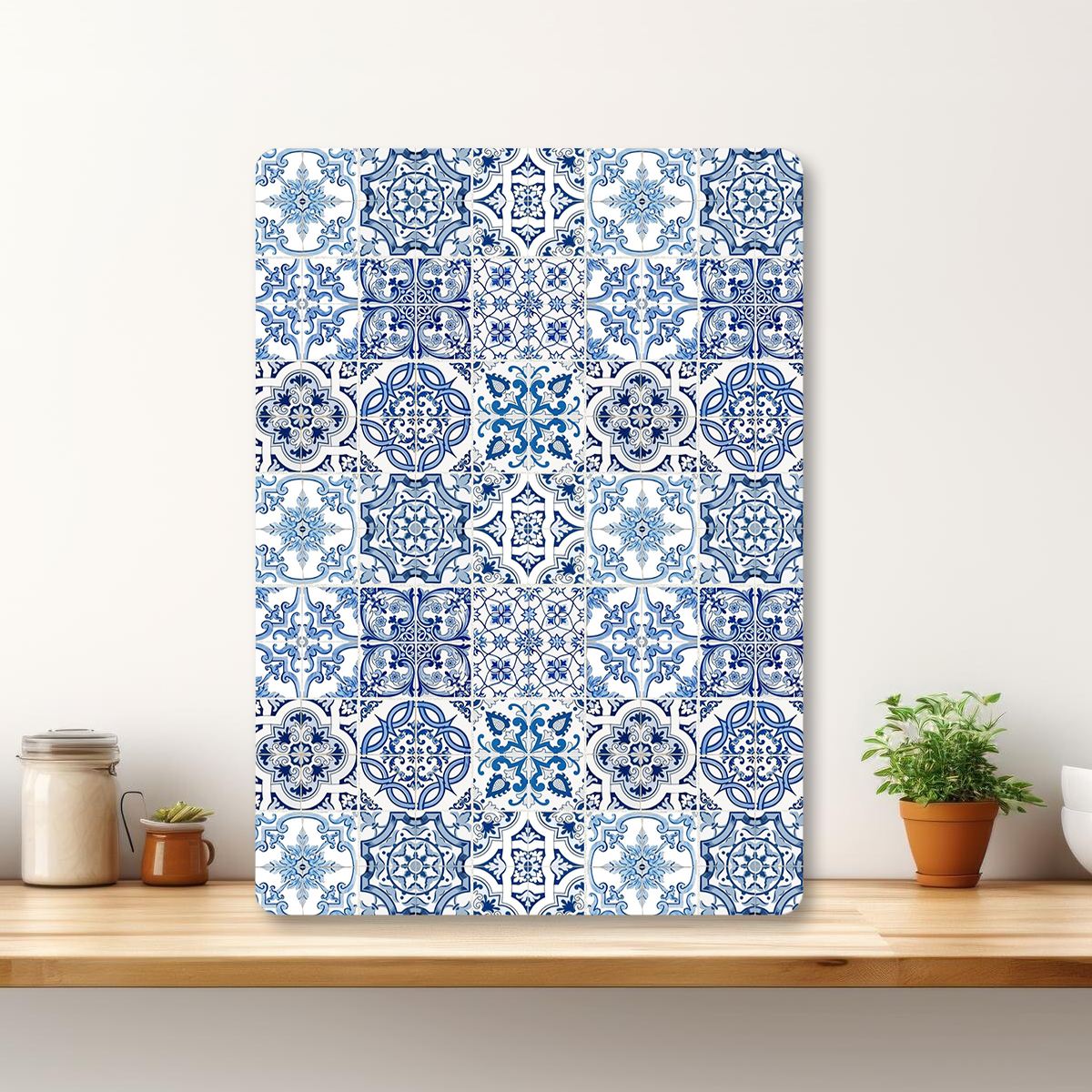 Tábua de corte 100% em vidro temperado – 20 x 30 cm – multicolorido