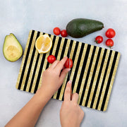 Tábua de corte – 30 x 40 cm – Multicolorido – vidro temperado