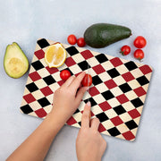 Tábua de Corte – 20 x 30 cm – Multicolorido – Vidro Temperado