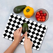 Tábua de corte – 30 x 40 cm – Multicolorido – Vidro Temperado