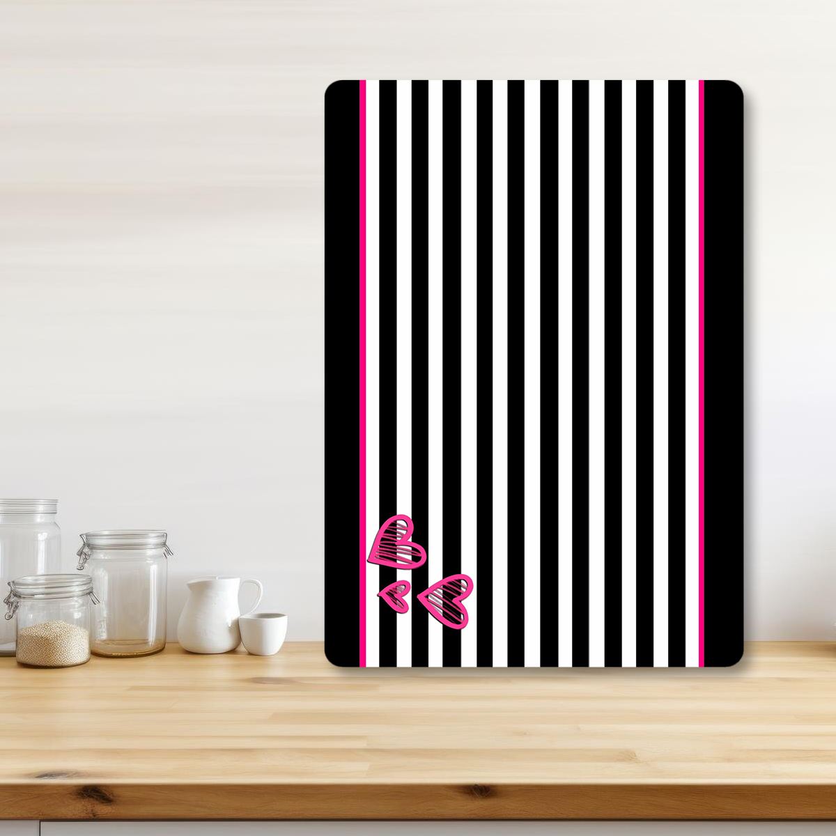 Tábua de corte – 30 x 40 cm – Multicolorido – vidro temperado