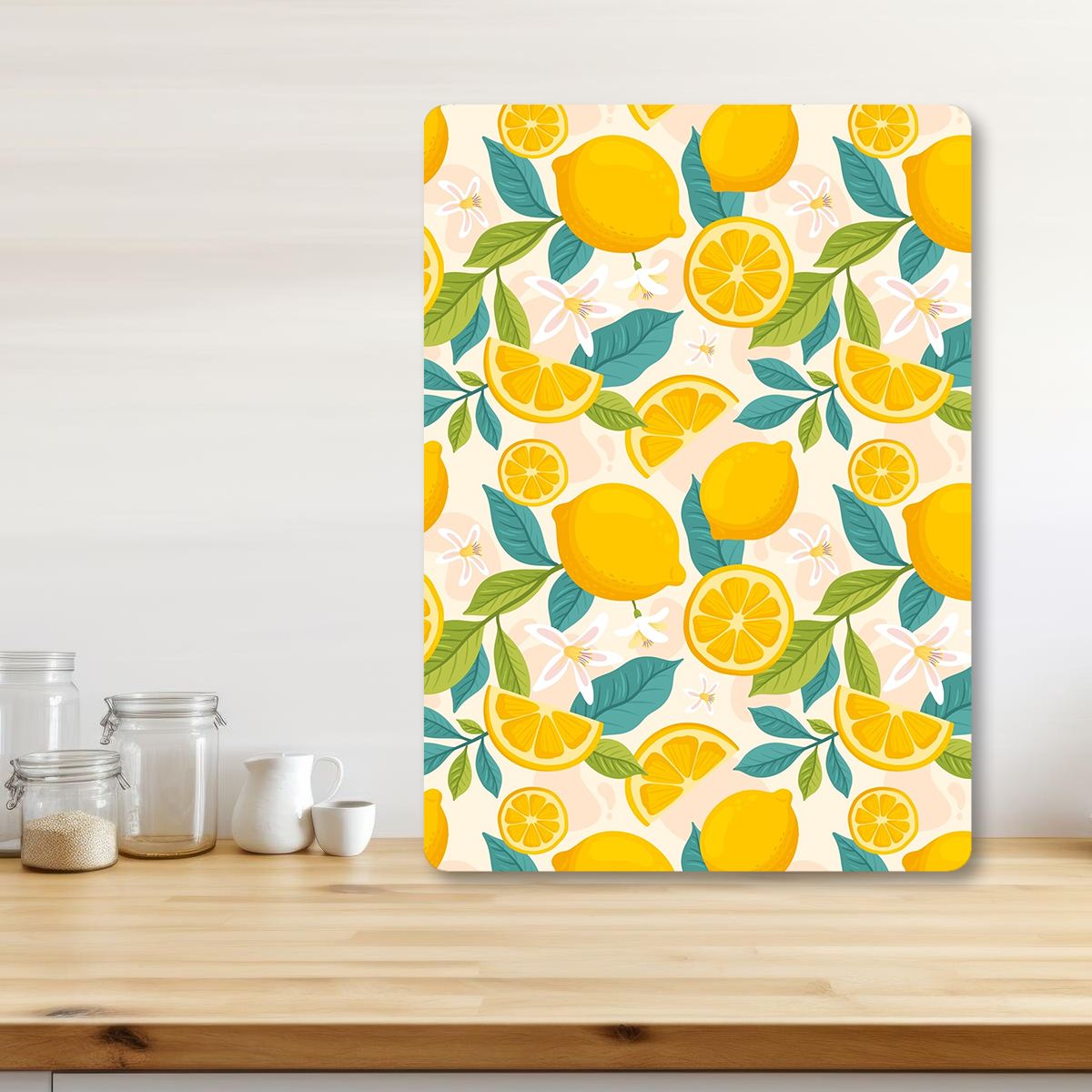 Tábua de corte – 30 x 40 cm – Multicolorido – Vidro temperado