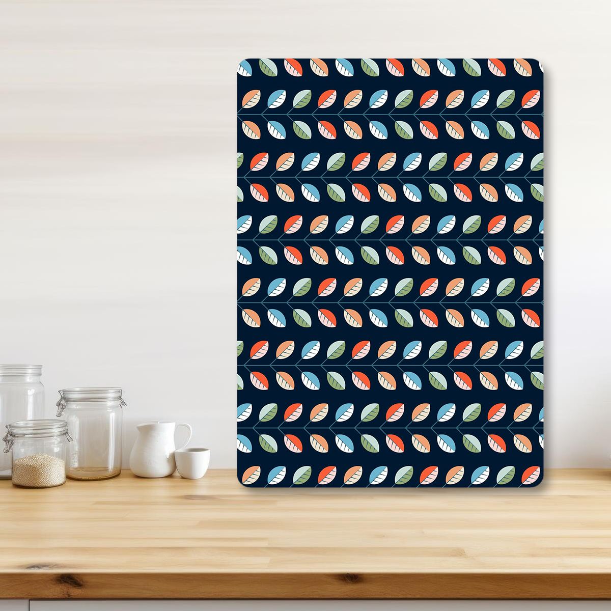 Tábua de Corte – 20 x 30 cm – Multicolorido – Vidro Temperado