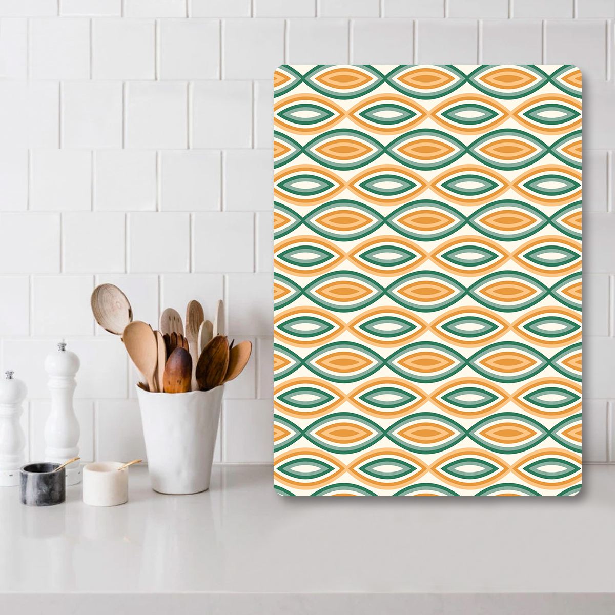 Tábua de Corte – 20 x 30 cm – Multicolorido – Vidro Temperado