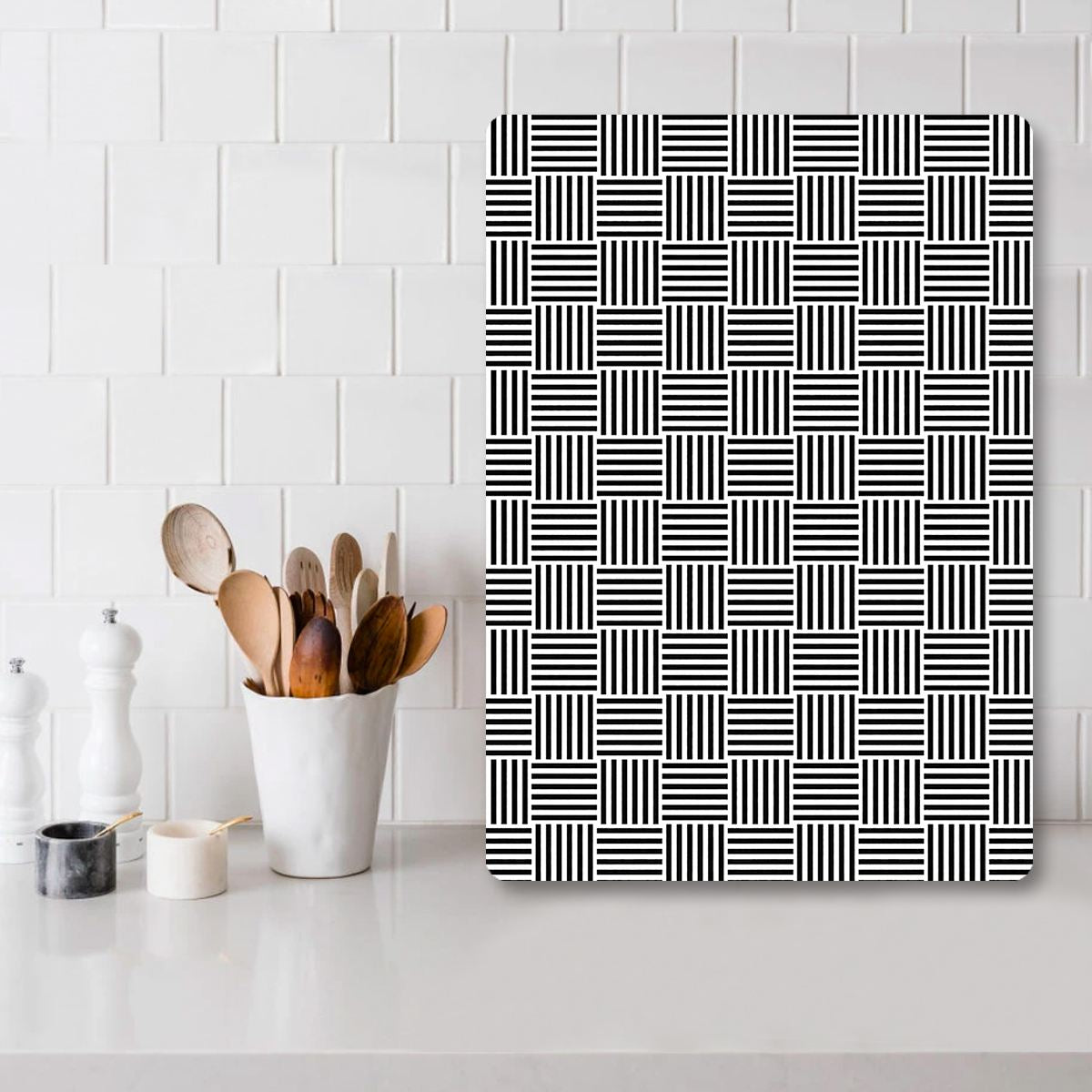 Tábua de Corte – 30 x 40 cm – Multicolorido – Vidro Temperado