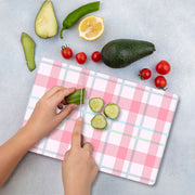 Tábua de corte – 30 x 40 cm – Multicolorido – Vidro Temperado